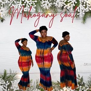 Mahogany sole mermaid maxi dress plus sizes